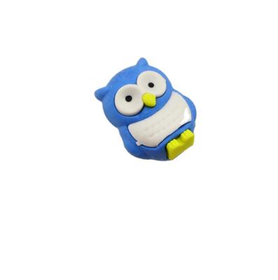 China Owl Shaped Cartoon Eraser Office Eraser Smell Erasers Doll Style Packing Color Pencil Eraser Rubber Owl Shaped Cartoon Eraser for sale