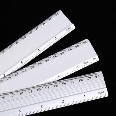 China Hot Promotion Tools Logo Customized Stainless Steel Wood Scale Measuring Straight Ruler for School and Office for sale