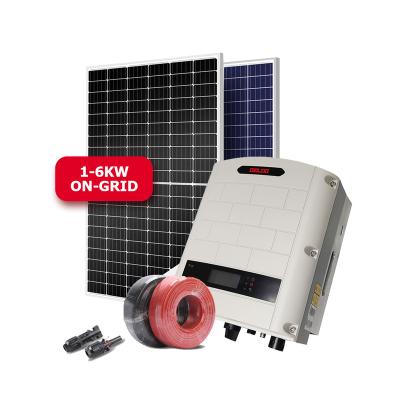 China Home High performance Home Solar Energy Complete System On Grid Tie 3KW for sale