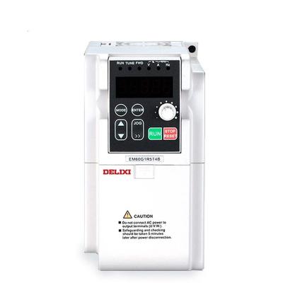 China Fans/pumps/motors Delixi Ac Frequency Inverters Vfd 3 Phase 220v Converter Variable Frequency Drive for sale