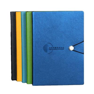 China Custom Daily Hardcover Book A5 Agenda Dotted Grid Diary Dot Journal Binder Notebook with Elastic Band for sale