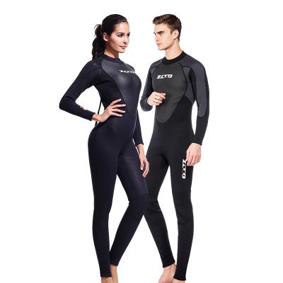 China Professional Diving Wetsuit Anti-UV Wetsuit Neoprene 3Mm , Triathlon Wetsuit Custom Women Full for sale