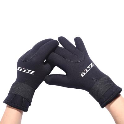 China Diving Underwater Gloves Sports Skid Resistance Swimming Neoprene Anti-skid Anti-skid Shark Skin Gloves for sale