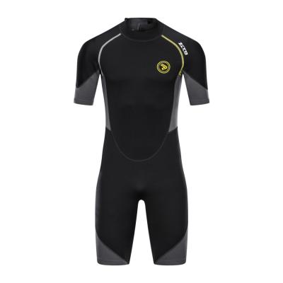 China Anti-UV Back Zipper Mens 1.5mm Stretch Ultra Wetsuit Neoprene Wetsuit Full Body Surfing Material for sale