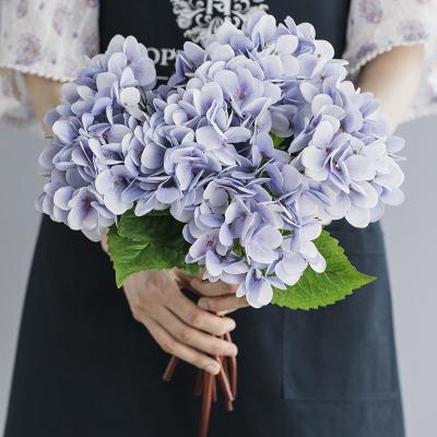 China Eco-friendly Cheap Wholesale Colorful Artificial Hydrangea Flower Decorations For Home for sale