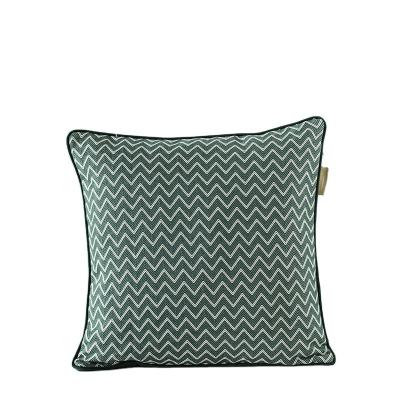 China Simple Wholesale Northern Style Outdoor Green Highchair Decorative Cushion Cover for sale