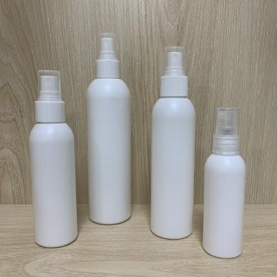 China BEAUTY PACKAGING 4oz 8oz 16oz White Atomizer Spray HDPE Bottle Pump Sprayer in stock for sale