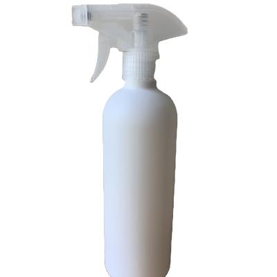 China Household Products 500ml HDPE Round Trigger Spray Plastic Bottle for sale