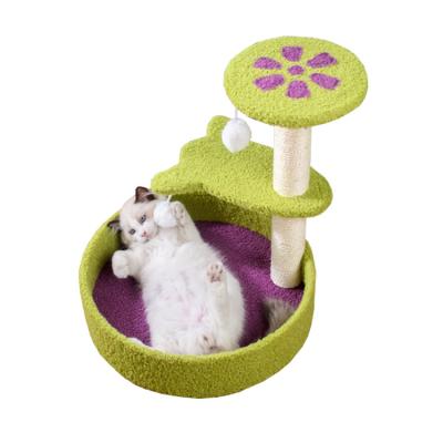 China Jumping Platform Cat Tree from Nag Platform Cat Tree Condo from Cat JumpinEconomical Custom Family Expenses Funny Basket High Quality Viable Wooden for sale