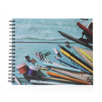 China Spiral Book Custom Blank Children's A4/A5 Drawing Sketchbook For Children for sale