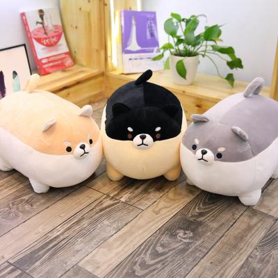 China New 40cm Soft Corgi Dog Plush Toy Shiba Inu Plush Toy Throw Cushion Corgi Dog Plush Pillow Animal Pillow for sale