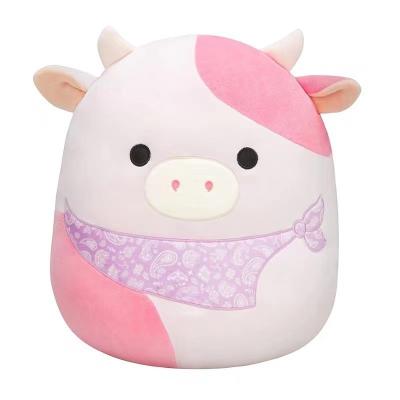 China Cow Plushies Cartoon Rainbow Unicorn Cute Kawaii Pillow Stuffed Animals Super Soft Plush Frog Toys Corgi Sit CS-z00048 for sale