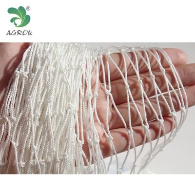 China 100% Braided Multifilament AGROK Virgin HDPE PE Fishing Net PE Trawl Rope Net for sale