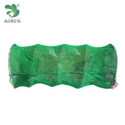 China Foldable 2 Entrences AGROK 70130 Catfish Deep Sea Water Fish Cage Spring Trap Cods Protect Fish Skin for sale