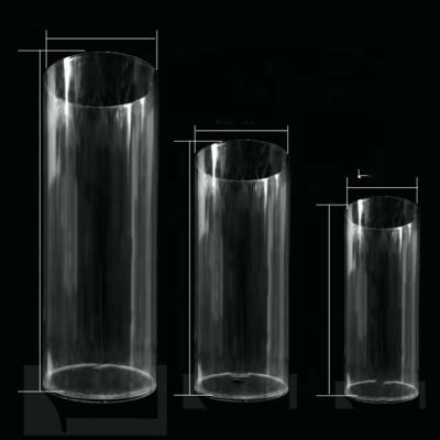 China Acrylic Pedestal Wedding Customized Wedding Display Decoration Acrylic Cylinder Pedestal Round for sale