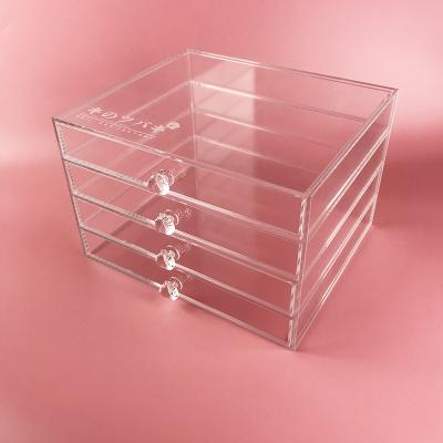 China High Level Make Up Organizer Acrylic Cosmetic Organizer YIJIN-240 for sale