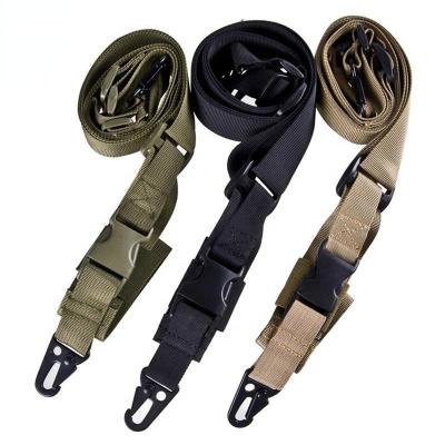 China Nylon + zinc alloy +plastic hot goods individual tactical gun with heavy sling outdoor personal nylon bungee belt for sale