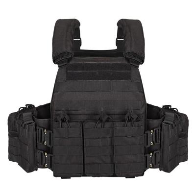 China Outdoor Gear 2023 TJ Supplies Custom Equipment Combat Vest Tactical Bag Vest Molle System Tactical Vest for sale