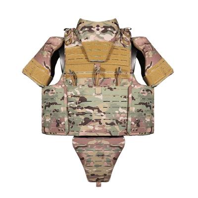 China Tactical Gear 1000D Molle Vest Black Breathable Multifunctional Heavy Duty Outdoor Security Camouflage Vest 1000D Molle Tactical Vest for sale