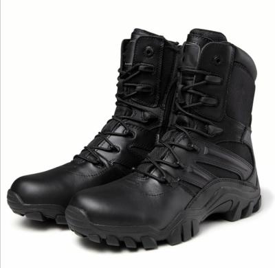 China Leather Men's Waterproof Tactical Boots Combat Gear Suede Fast Desert Boots for sale