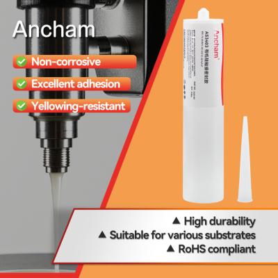 China El sellador de panel libre UV Cure RTV Silicona limpio con pegamento aislante 15min en venta