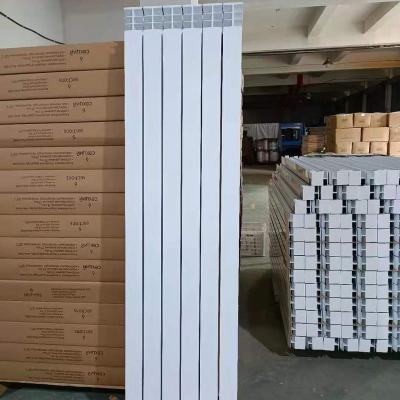 China Modern Long Extruded Aluminum Radiator Column 1600 1800 Higher Water Heater 1.8m Large Room Use Heating Bimetal 1.6M for sale