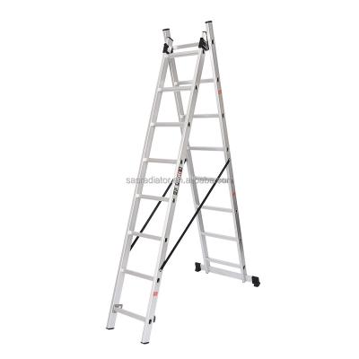 China Folding Ladders Combination Ladders Folding Step Scaffolding Working Platform Feet Universal Non-slip Aluminum for sale