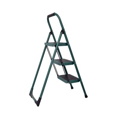 China Folding Ladders 2 Ply 300X200mm Non-Slip Wire Folding Kitchen Step Treads Ladder-Great For Easy Storage EN14183 for sale