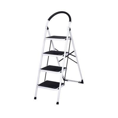 China Household Steel Ladders Anti-Corrosion Anti-collision Light Weight Folding Step Ladders Folding Ladders 1500 Pieces Household Items for sale