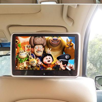 China Multifunctional 10.1 Inch Mp5 MP4 Car Headrest Monitor Multimedia With USB SD Works Radio On Stocks for sale