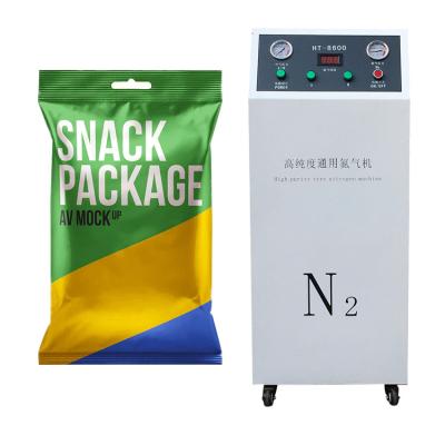 China food & Beverage Factory 110v 120v 220v 230v 240v Small Snack Packing Food Grade Nitrogen Generator For Food Packing Machine for sale