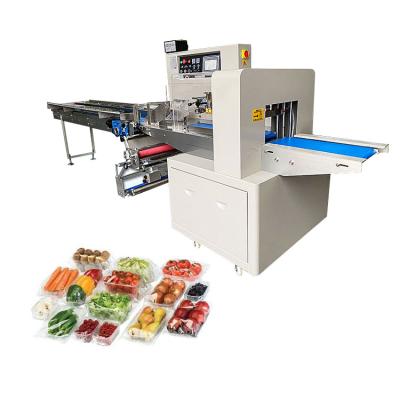 China Automatic Horizontal Food Pillow Pouch Fresh Fruit And Vegetable Packing Machine for sale