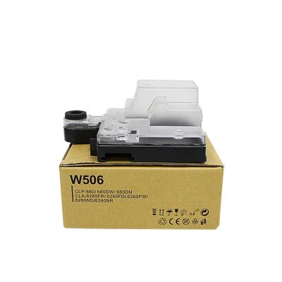 China ZJ Compatible Waste Toner W506 Box For Samsung CLP-680/680ND/2620 CLX-6260/6260ND/6260FR Copier Parts W506 Waste Toner Box for sale