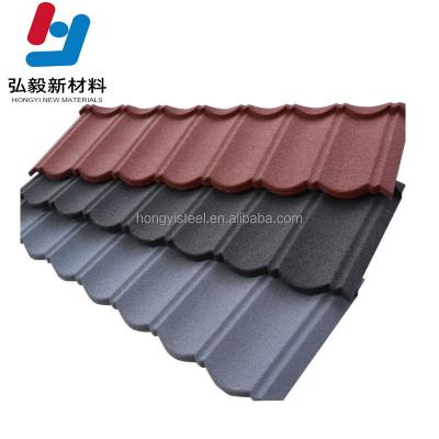 China New Type Design Waterproof Supplier Popular Stone Coated Metal Roof Tile Aluzinc Steel Roof Sheets for sale