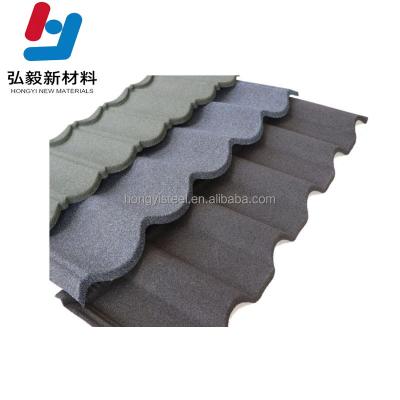 China Manufacturer Waterproof Stone Coated Metal Roof Tiles Steel Metal Roof Tile Building Materials China for sale