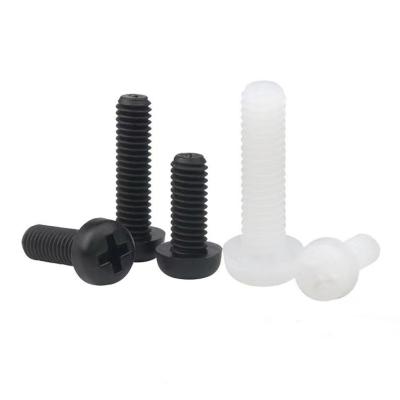 China Pan China White Black Plastic Fastener M3-M20 Insulation Nylon Bolts And Nuts Nylon Hex Bolt for sale