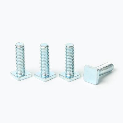 China Non Standard Stainless Steel Square M6 Slider Machine Screws Thin Square Head Bolts T Bolts for sale