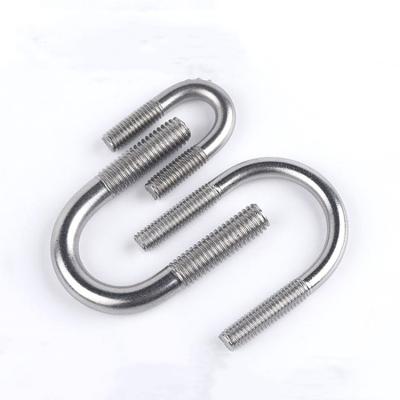 China High Strength Stainless Steel Carbon Steel M12 M8 U Screw Type Pan Supplier Bolts For Trucks U Bolt for sale