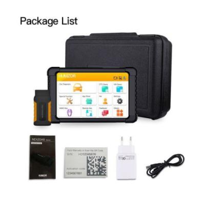 China Humzor NexzDAS Pro Bluetooth 10inch Tablet Full System Auto Diagnostic Tool Professional OBD2 Scanner with IMMO/ABS/EPB/ for sale