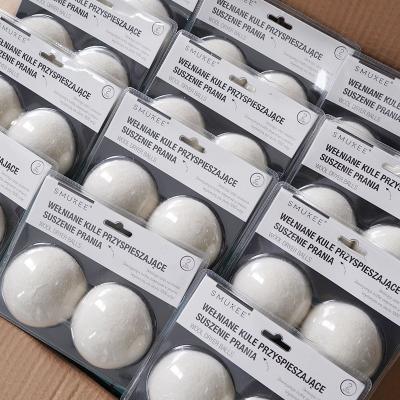 China Odor Elimination / Dehumidification 2022 2 Pack Tender Eco Friendly Organic Organic Wool Dryer Balls for sale