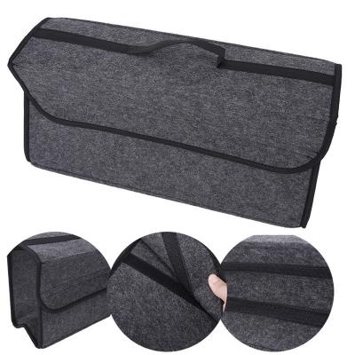 China Large Capacity Collapsible Folding Felt Tool Storage Box for Home and Car for sale