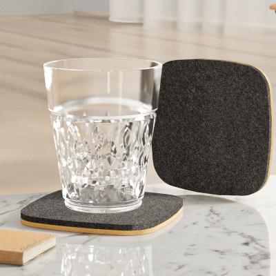 China Sustainable Durable Popular Practical Felt Coaster To Protect Cup And Table for sale