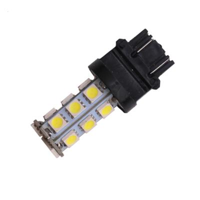 China P27/5W T25 3157 18 Universal Auto SMD 5050 LED Car Brake Light Turn Signal Light P27W 3156 12V for sale