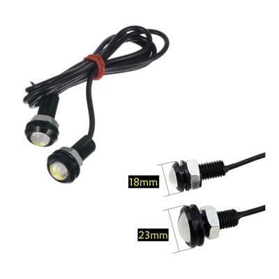 China LED Bulbs Daytime Running Lights Universal Super Bright Signal Lamp Waterproof 18mm Led Eagle Eye Light Universal for sale