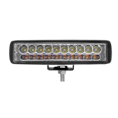 China Popular Amazon Daytime Running 54W Working Color Dual Color Spotlight LED Work Light Light Bar Is Suitable For Trucks Universal for sale