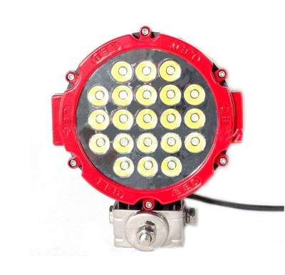 China Hot Selling Direct Sales 63W 42MM LED Work Light 21Beads 8000lm 6000k Wholesale Universal Trucks Vehicles Boats Aluminum WORK LIGHT for sale