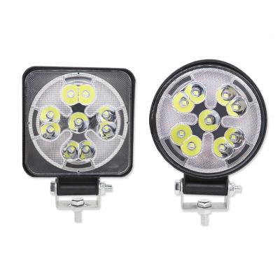 China Auto Light System 27w Work Light Headlight 3 Inch DC9-36V White & Yellow Turn Signal Universal For Vehicle Truck Offroad Bulb WORK LIGHT for sale