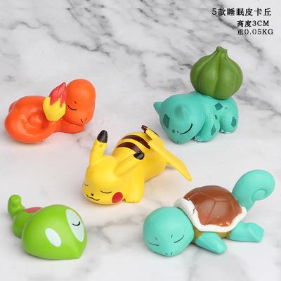 China Wholesale Japanese Cartoon Toy 2022 Anime Sleep PVC 3-4CM Dolls Action Number for sale