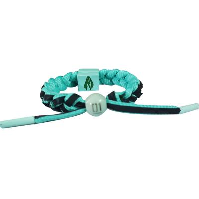 China Simplicity Modern Anime Miku Future Logo Hand Strap Bracelet Student Gift Peripheral Handmade Woven Factory for sale