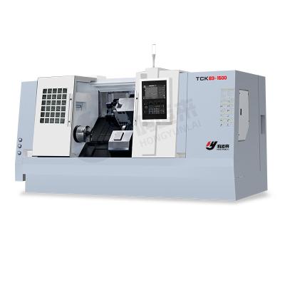 China Factory Direct Sale TCK63-1500 Heavy Duty Metal Lathe CNC Lathe Machine Building Material Stores and Milling Machine Large for sale